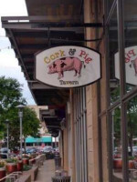 Cork Pig outside