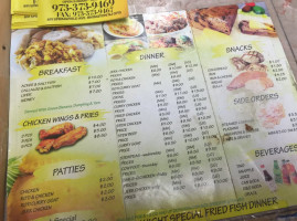 Big G Jamaican menu