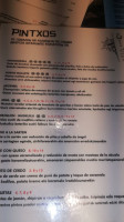 Gran Sol menu