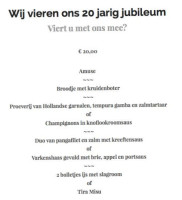 De Heeren Van Velsen Velsen-zuid menu