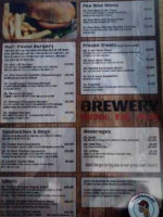 Fandraught Sports Brewery menu