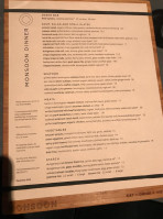 Monsoon Restaurant menu