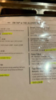 Alementary Brewing Co menu