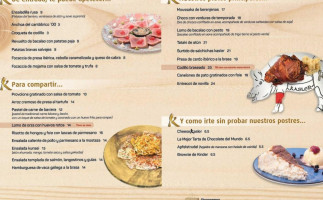 Kasler menu