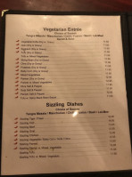 Tangra Asian Fusion Cuisine menu