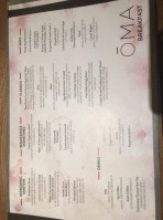 Oma menu