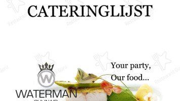 De Waterman menu