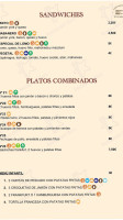 Cafetería Avenida Fuenmayor menu