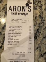 Aron's West Orange food