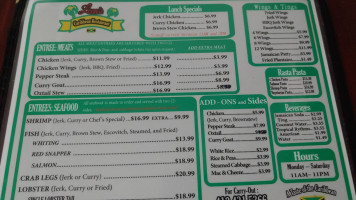 Leon's Caribbean Food menu