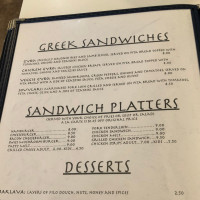 Jim & Jennie's Greek Village menu