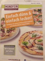 Mundfein Pizzawerkstatt Fil. Hamburg-hammerbrook food