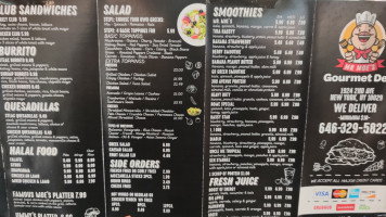 Mr Moe Gourmet Deli menu