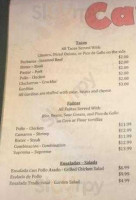 Caro's Authentic Mexican And Caribbean Cuisine menu