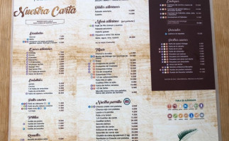 La Caseria De Santa Marina menu