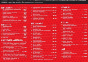 Gråberg menu