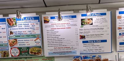 Pozi's Fresh Grill Fresh Greek Cuisine menu