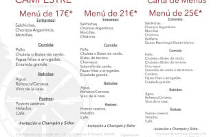 BodegÓn Campestre menu