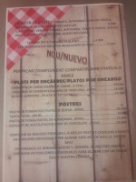 Bella Ciao Pizza menu