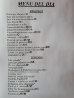 El Bodegón De Güela menu