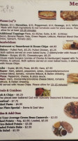 Blend Of Seven Winery menu