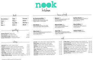 Nook Kitchen Phoenix menu