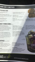 Soho Juice Co menu