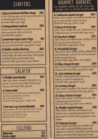 Khalilo American Dining menu