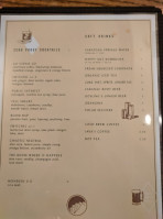 Lucky's menu