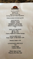 The Brickery menu