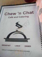 Chew-n-chat Cafe menu