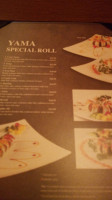 Yama Sushi menu