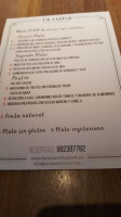 La Cuina menu