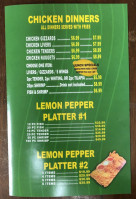 J Lemon Pepper. Fish Chicken food