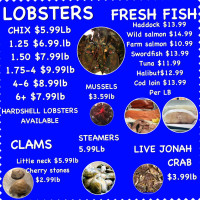 Shyer’s Lobster Pound food