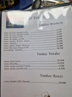 O Veleiro menu