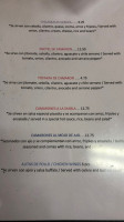 Menudos La China menu