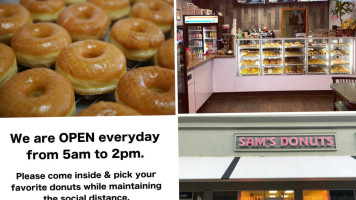 Sam's Donuts food