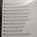 Taberna Arkaitz Cardápio