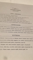 Mooncusser menu