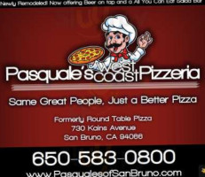 Pasquale's West Coast Pizzeria food