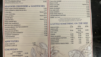 Twin Seafood menu