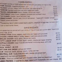 Buffalo Mo's Tap And Grill menu