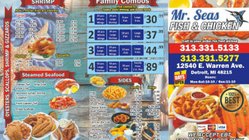 Mr Sea's Fresh Fish Seafood food