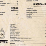 Taberuga Cardápio