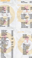 Shabby Chick menu