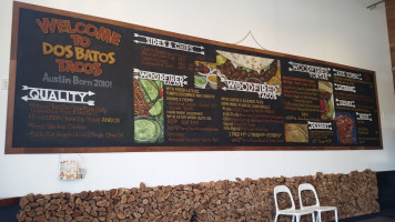 Dos Batos menu