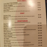 Curry Bowl Orlando menu
