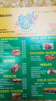 Halal-n-out menu