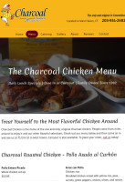 Charcoal Chicken inside